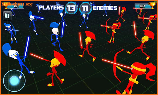 Wars of Star: Stick Warriors screenshot