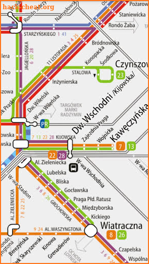 Warsaw Public Transport Pro screenshot