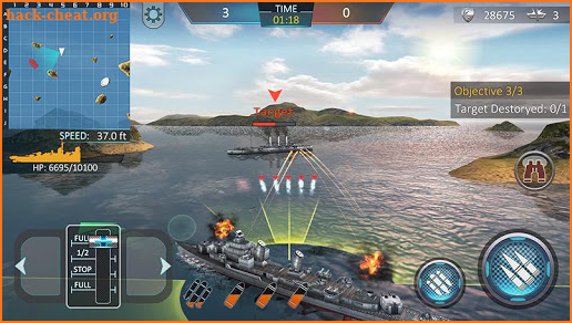 Warship Attack 3D screenshot