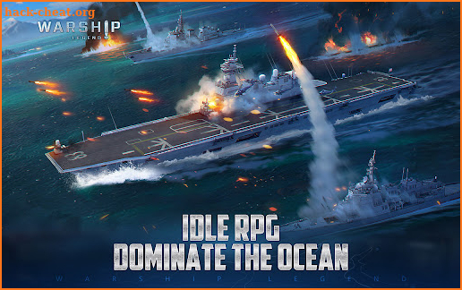 Warship Legend: Idle RPG screenshot