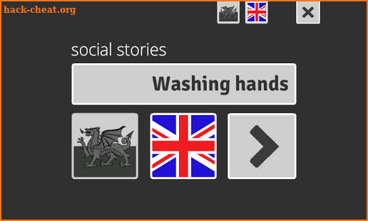 Washing hands screenshot