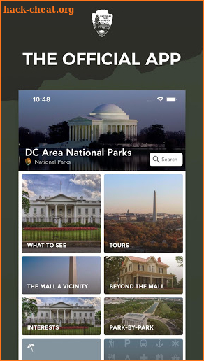Washington DC Area National Parks screenshot