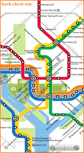 Washington DC Metro Map (Offline) screenshot