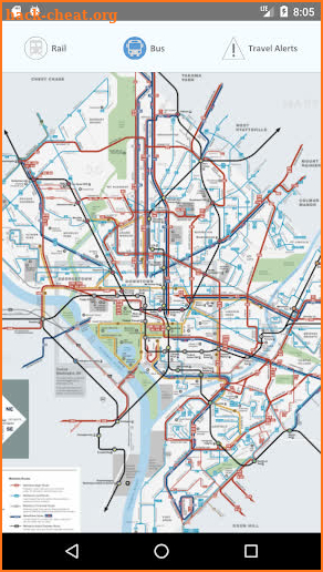 Washington DC Metro Maps screenshot