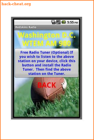 Washington Pro Football Radio screenshot