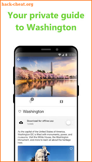 Washington SmartGuide - Audio Guide & Offline Maps screenshot