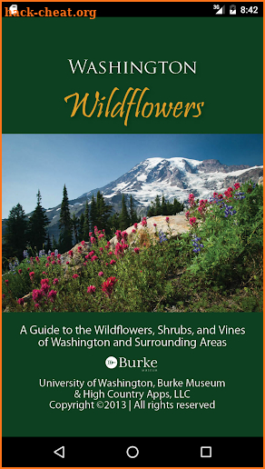 Washington Wildflowers screenshot