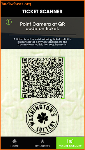 Washington's Lottery screenshot