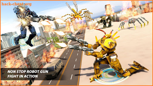 Wasp Robot Car Transform Game: Robot Games screenshot