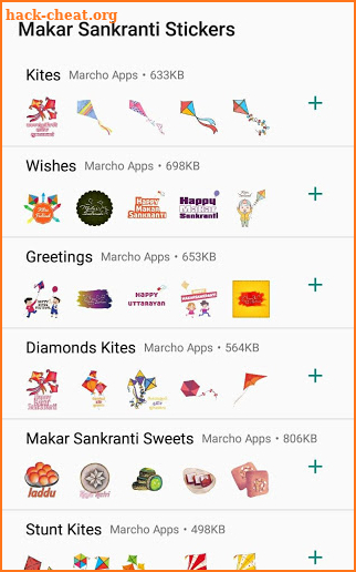 WASticker-Makar Sankranti Stickers for WhatsApp screenshot