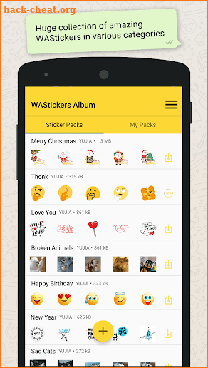 WAStickerApps Album: Personalized Sticker Maker screenshot