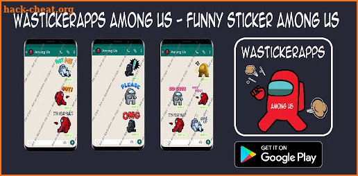WAStickerApps Among Us - Funny Sticker Among Us screenshot