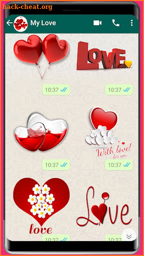 💕WAStickerApps Amor Stickers de Amor 2019 screenshot