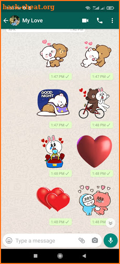 WaStickerApps Animated - Love Animated Stickers screenshot
