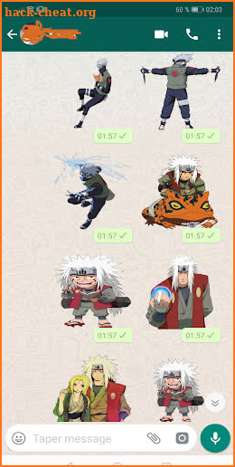 WAStickerApps Anime Stickers screenshot