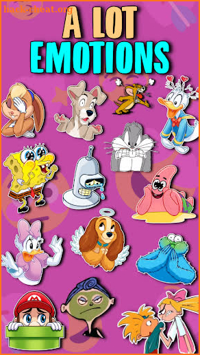 WAstickerApps Caricatures Classic Stickers Memes screenshot