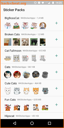 😽 WAStickerApps - Cats and Kittens screenshot