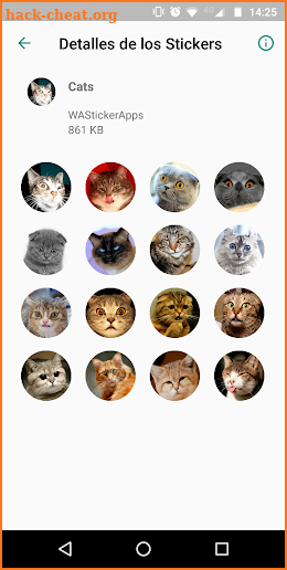 😽 WAStickerApps - Cats and Kittens screenshot