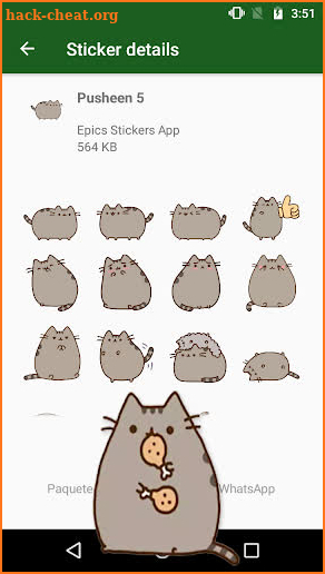 WAstickerApps Cats and kittens Stickers screenshot
