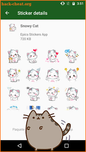 WAstickerApps Cats and kittens Stickers screenshot