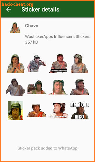 WAstickerApps Chavo del 8 Memes Stickers screenshot