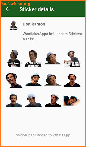 WAstickerApps Chavo del 8 Memes Stickers screenshot