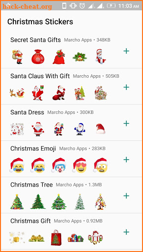 WAStickerApps - Christmas Sticker For WhatsApp screenshot
