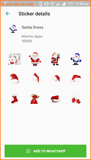 WAStickerApps - Christmas Sticker For WhatsApp screenshot