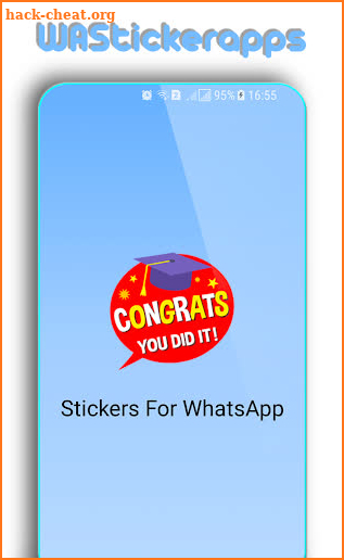 WAStickerApps: Congratulations Sticker screenshot