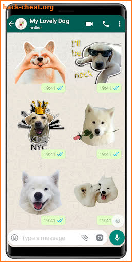 WAStickerApps Dog meme 🐶 Dog sticker 2019 screenshot