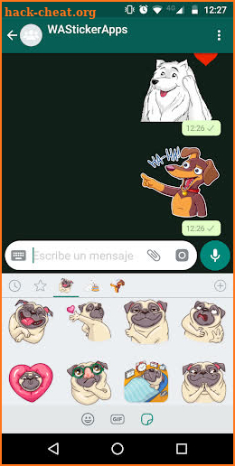 🐶 WAStickerApps Dogs and Puppies screenshot