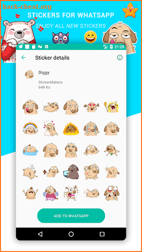 WAStickerApps - Emoji Stickers for Whatsapp screenshot