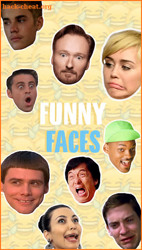 WAstickerApps Emojis Celebrity Memes Funny Faces screenshot