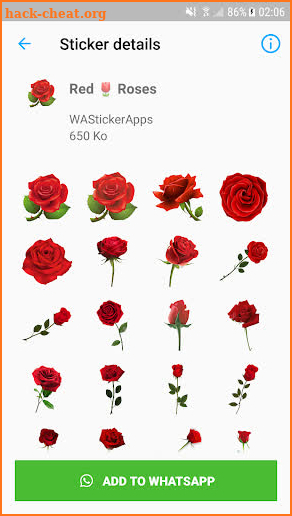 WAStickerApps 🌹Flowers And Roses screenshot