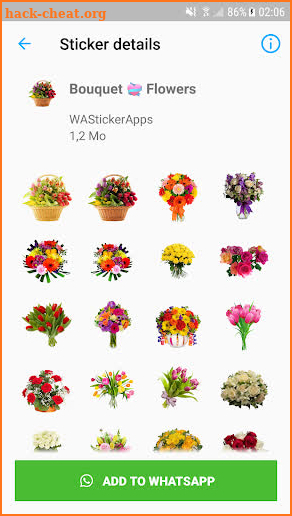WAStickerApps - Flowers 🌹 Roses screenshot