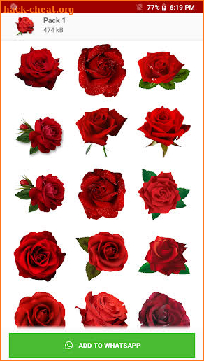 WAStickerApps - 🌹 Flowers Roses Stickers screenshot