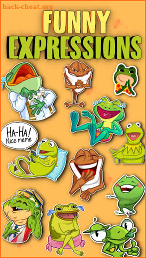 🐸 WAstickerApps Frog and Toads Funny Memes screenshot
