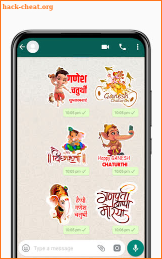 WAStickerApps - Ganesh Stickers screenshot