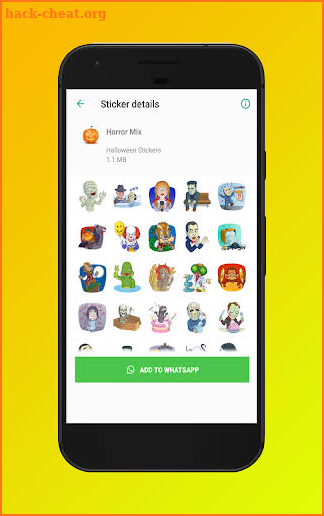 🎃 WAStickerApps - Halloween Stickers for WhatsApp screenshot