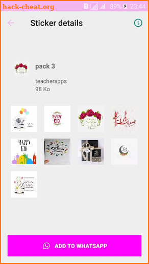 WAStickerapps: Happy Adha Eid screenshot