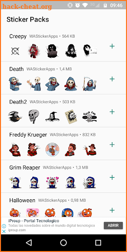 💀 WAStickerApps - Horror and Fear screenshot