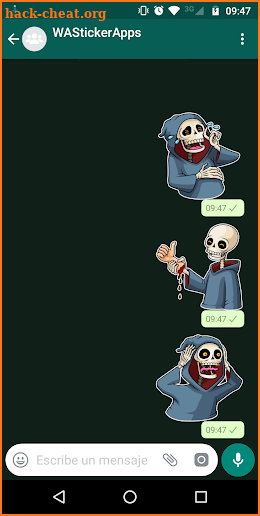 💀 WAStickerApps - Horror and Fear screenshot