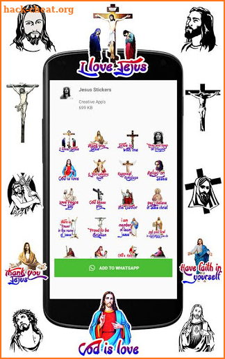 WAStickerApps - Jesus Stickers screenshot