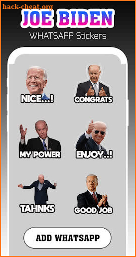 WAStickerApps - Joe Biden Stickers screenshot