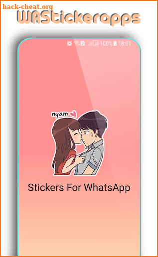 WAStickerApps: Kiss Stickers screenshot