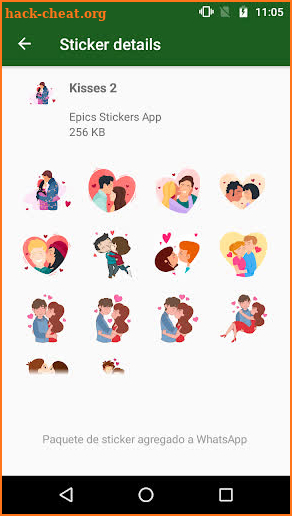 WAstickerApps 💋 Kisses and Lips Stickers screenshot