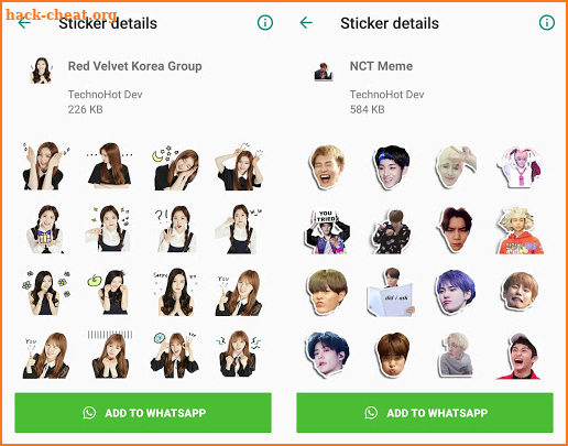 WAStickerApps Korean KPOP Idol for Whatsapp screenshot