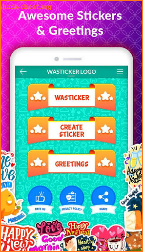WAStickerApps - Logo sticker screenshot