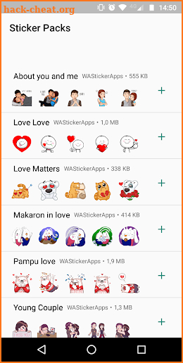 💘 WAStickerApps - Love and Couples screenshot