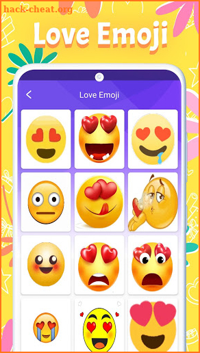 WAStickerApps Love Emoji GIF Stickers screenshot